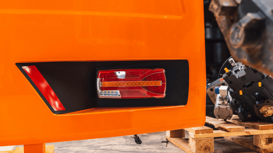 Rear light Doosan excavator