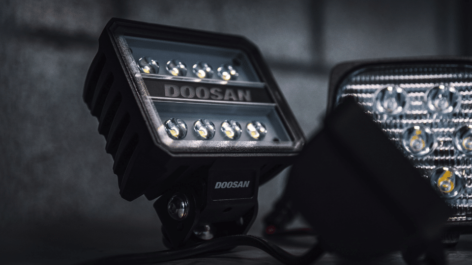 Doosan excavator LED lighting