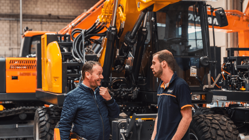 TRALERT for excavators doosan