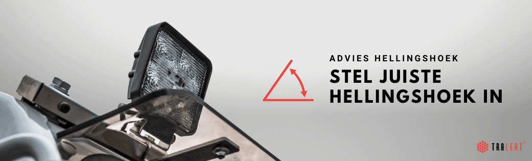 Adjusting worklight inclination