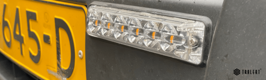 LED Grill Blitzer leuchte orange