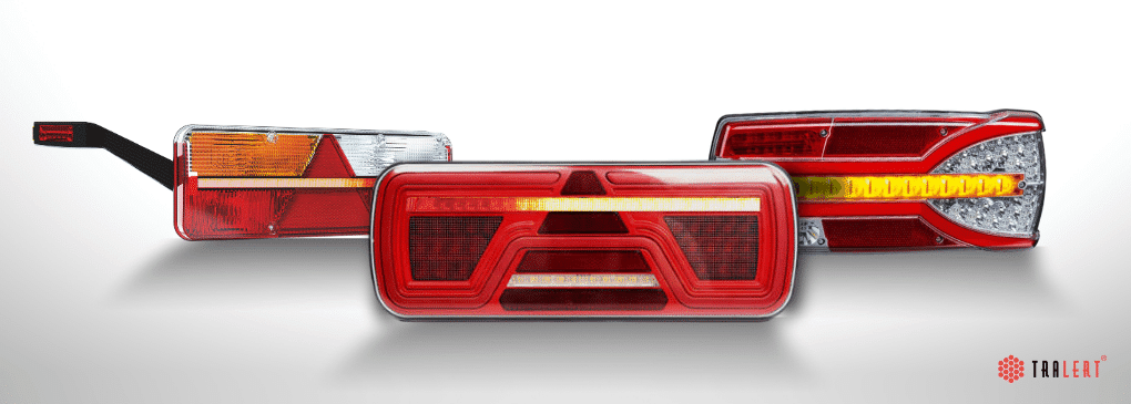 LED rear light with dynamic indicator