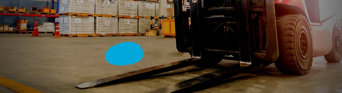 Safe working with the forklift truck