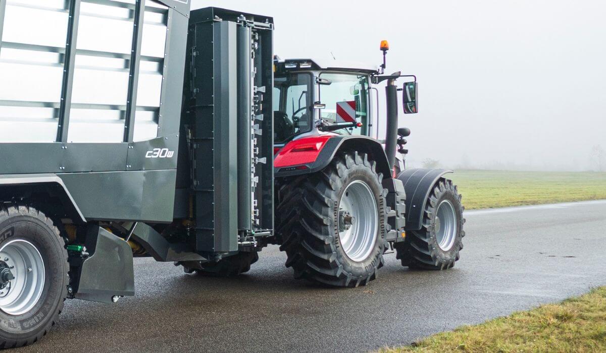 Feu arrière rond 4 fonctions, tout type de tracteur