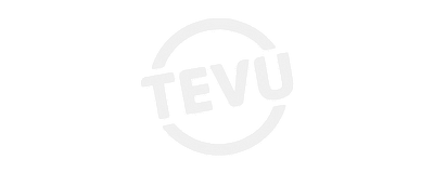 Tevu logo wit