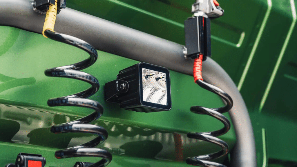 werklamp op vrachtwagen