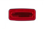 LED markeringslicht Rood | 12-24v | 50cm. kabel | MV-4900R-3