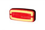 LED markeringslicht Rood | 12-24v | 50cm. kabel | MV-4900R-2