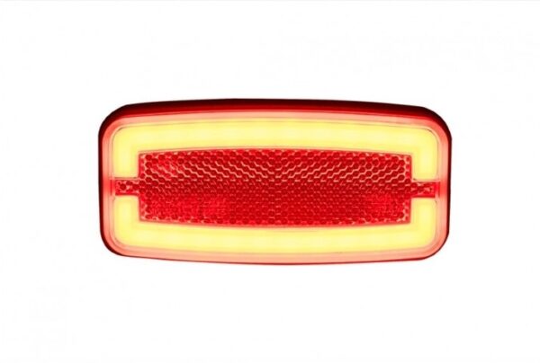 LED markeringslicht Rood | 12-24v | 50cm. kabel | MV-4900R-4