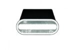 LED markeringslicht wit met beugel | 12-24v | 50cm. kabel | MV-5050W-4