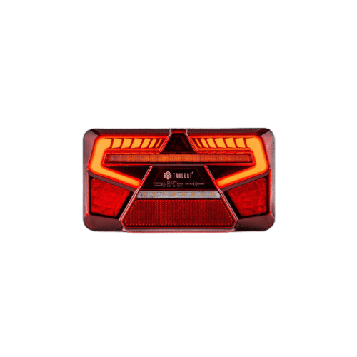 aanhanger vierkant achterlicht led