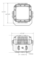 LED werklamp | 90W | 4950 lumen | 12-24v | 20cm. kabel | EW2311-EW2311-EW2311-2