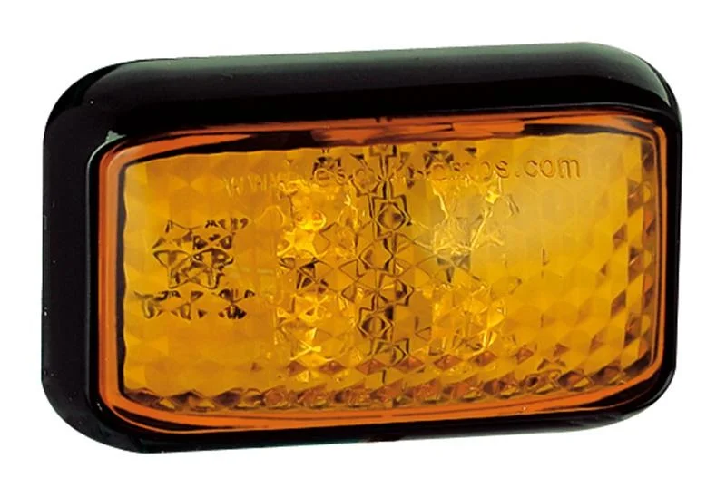 LED zij-knipperlicht amber | 12-24v | 40cm. kabel | 35AME-35AME-35AME LED zij-knipperlicht amber | 12-24v | 40cm. kabel | 35AME-35AME-35AME