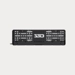 OZZ DLP1 kentekenplaathouder met zwarte lightbar (2 lichtbronnen)-88219-88219-3