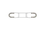 LED flitsbalk amber | 13 serie | ECE-R65 amber | 1000mm | 16 LED's | 13-00011-E-13-00011-E-13-00011-E-2