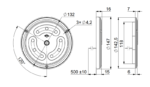 LED interieurlamp - Touch - 1650lm - 5000K - 12-24v - IP65 | BTS-1600W-LWD 2760-BTS-1600W-4