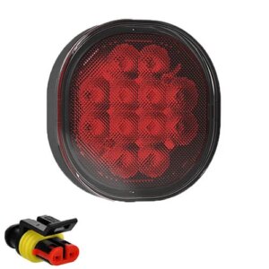 LED mistlicht | 12-24v | 50cm. kabel | Superseal (vlakke montage) | VM-330SS-FT-400 LED SS-VM-330SS