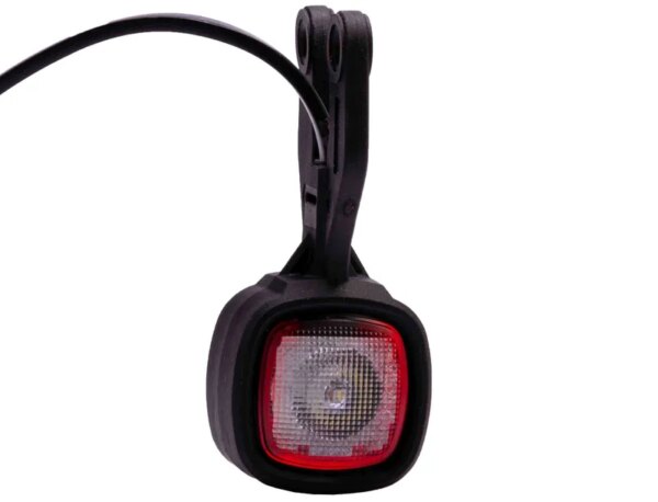 LED breedtelamp compact | 12-24v | IP69K | rood-wit | MB-2500RW-FT-141 LED-MB-2500RW-3