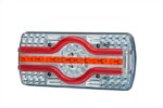 LED neon achterlicht met kentekenverlichting | 12-24v | 2