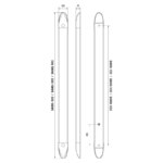 LED interieurstrip 362mm - 396lm - 6500K 12-24v Grijs | 2430GM-2430GM-2430GM-2