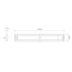 LED interieurverlichting | excl. touch | zwart 60cm | 12v | koud wit licht | 40660-12-40660-12-40660-12-3