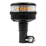 LED R65 Zwaailamp amber met heldere lens | 12-24v | DIN-voet | S07ZL602AC--S07ZL602AC-5