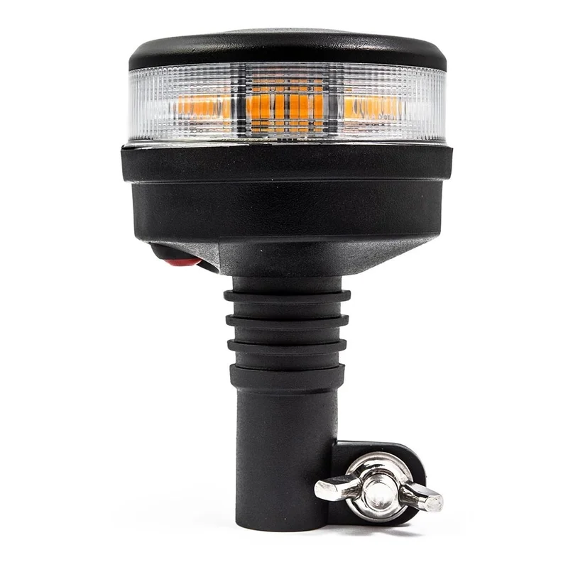 LED R65 Zwaailamp amber met heldere lens | 12-24v | DIN-voet | S07ZL602AC--S07ZL602AC-5 LED R65 Zwaailamp amber met heldere lens | 12-24v | DIN-voet | S07ZL602AC--S07ZL602AC-5