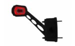 LED breedtelamp links met alarm rood-wit-amber 12-24v | MBA-2761RWA-LDCC 2713-MBA-2761RWA-5