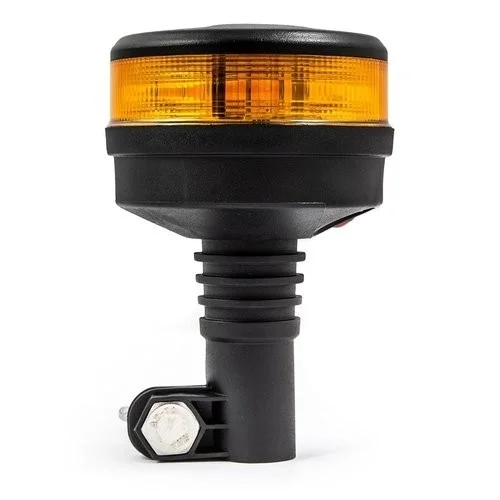 LED Rundumleuchte | amber mit amber Linse | R65 | 12-24v | DIN-Sockel | S07ZL602AA--S07ZL602AA