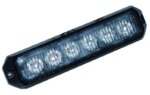 LED flitser 6 LED | Amber | 12-24v | S07F6001.1--S07F6001.1-2
