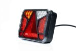 Links | LED achterlicht met kentekenlicht | 12-24v | 7-functies | 100cm. kabel | VC-4511-FT-370 L TB LED-VC-4511-6