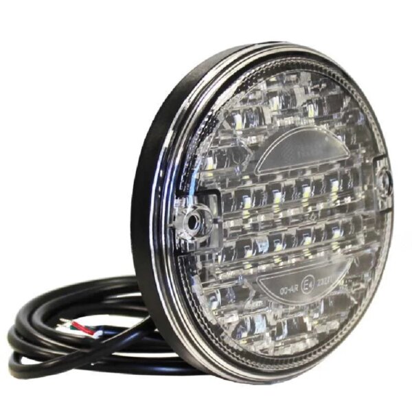 LED Slimline hamburger achteruitrijlicht | 12-24v | 150cm. kabel | VR-140--VR-140