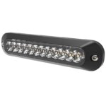 LED flitser | R65 | amber | wit (split) 8-LED | 12-24v | ED3755AC-ED3755AC-ED3755AC
