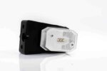 LED markeringslicht wit | 12-24v | 50cm. kabel | MV-2760W-FT-001 BI LED QS075-MV-2760W