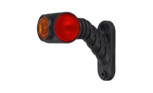 Links | LED breedtelamp rood-wit-amber | 12-24v | 50cm. kabel | MB-4761RWA-LD 2036-MB-4761RWA