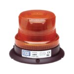 LED R10 Zwaailamp amber 12-80v 3-bouts 6465-serie | 6465A-6465A-6465A