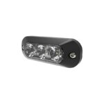 LED flitser 3-LED | R65 | amber | 12-24v | ED3703A-ED3703A-ED3703A-2