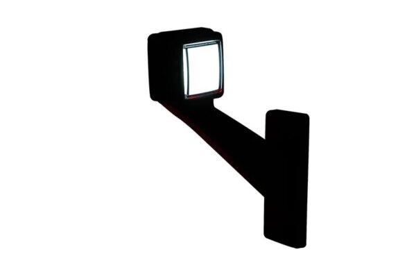 LED breedtelamp rechts rood-wit 12-24v 50cm kabel-LD 3117/P-MB-4962RW