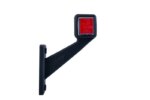 LED breedtelamp rechts rood-wit 12-24v 50cm kabel-LD 3117/P-MB-4962RW-4