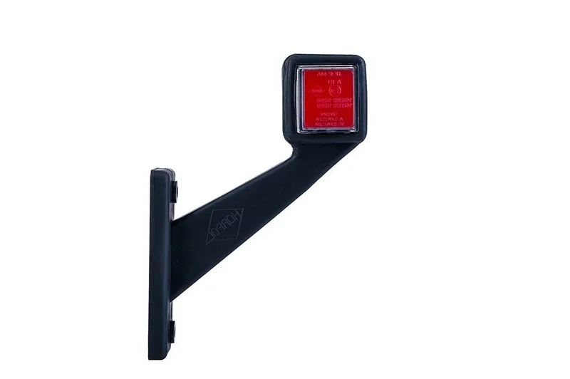 LED breedtelamp rechts rood-wit 12-24v 50cm kabel-LD 3117/P-MB-4962RW-4 LED breedtelamp rechts rood-wit 12-24v 50cm kabel-LD 3117/P-MB-4962RW-4