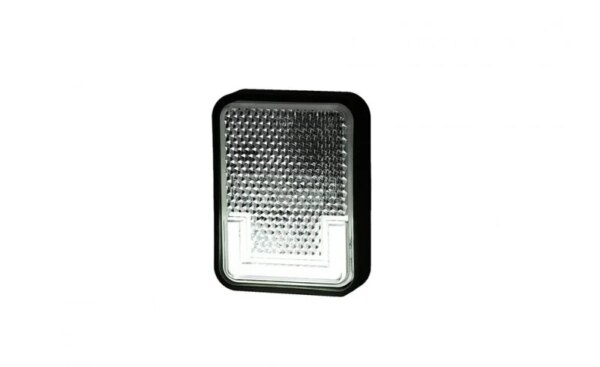 LED markeringslicht neon wit met beugel | 12-24v | 50cm. kabel | MV-3500W-LD 2742-MV-3500W-8