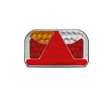 Links | LED achterlicht met kentekenverlichting | 12-36v | 100cm. kabel | V10C7-561-FT-170 L TD LED-V10C7-561-3