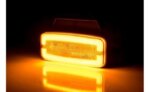 LED markeringslicht amber met beugel | 12-24v | 50cm. kabel | MV-4950A-LD 2765-MV-4950A-5