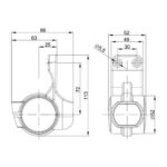 5mm². connector | M10BV-822RWA-FT-140 W P LED QS150-M10BV-822RWA-2