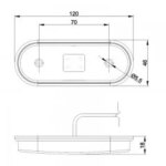5mm². connector | MV-1420A-FT-020 Z| LED QS150-MV-1420A-2