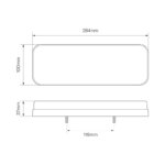 Rechts | LED neon achterlicht | 12-24v | 284RAWFMR-284RAWFMR-284RAWFMR-7