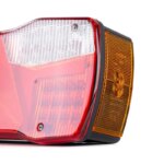 LED Trailerlamp rechts met markeerlicht 12-24v kabelingang | VC-7102-3192.4000254-VC-7102-4