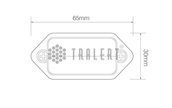 markeringslicht chroom | 12-24v | 6505WM-6505WM-6505WM-2