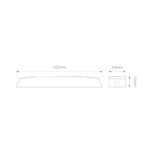 R65 Slimline LED flitser | 6 LED's | Amber | 10-30v | SLED6DVAR65-SLED6DVAR65-SLED6DVAR65-2