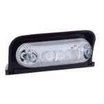 LED markeringslicht amber met beugel | 12-24v | 50cm. kabel | MV-4050W-LD 230-MV-4050W